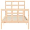 vidaXL Cadre de lit sans matelas 90x190 cm bois de pin massif