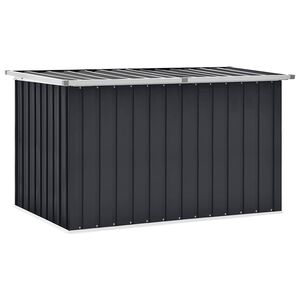 vidaXL Bo&icirc;te de rangement de jardin Anthracite 149x99x93 cm