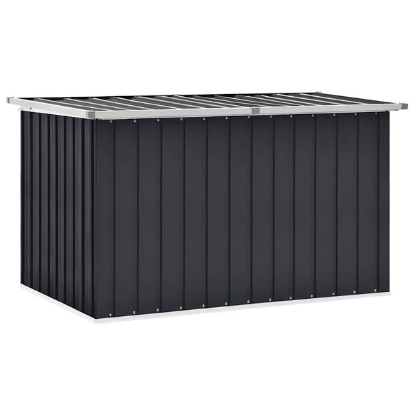 vidaXL Bo&icirc;te de rangement de jardin Anthracite 149x99x93 cm