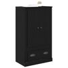 vidaXL Haut Armoire Ch&ecirc;ne noir 60 x 35,5 x 103,5 cm Bois d'ing&eacute;nierie