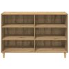 vidaXL Buffet ch&ecirc;ne artisanal 103,5x35x70 cm bois d'ing&eacute;nierie