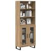 vidaXL Haut Armoire Ch&ecirc;ne artisanal 69,5 x 34 x 180 cm