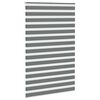 vidaXL Store z&egrave;bre gris fonc&eacute; largeur du tissu 140,9 cm polyester