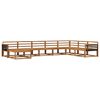 vidaXL Ensemble de canap&eacute;s d'ext&eacute;rieur 8 pcs Naturel