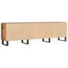 vidaXL Meuble TV vieux bois 150x30x44,5 cm bois d'ing&eacute;nierie