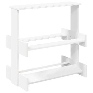 vidaXL Support pour canne &agrave; p&ecirc;che Bois d'ing&eacute;nierie 60 x 35 x 60 cm