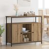 vidaXL Buffet Ch&ecirc;ne artisanal 100 x 35 x 80 cm Bois d'ing&eacute;nierie