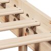 vidaXL Lit bibliothèque sans matelas 120x190 cm bois de pin massif
