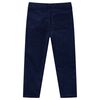 Pantalons pour enfants bleu marine fonc&eacute; 140