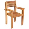 vidaXL Ensemble &agrave; manger de jardin 9 pcs Bois de teck massif