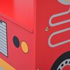 vidaXL Jeu de table et chaises d'enfants 3 pcs Camion de pompiers Bois