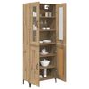 vidaXL Haut Armoire Ch&ecirc;ne artisanal 69,5 x 34 x 180 cm