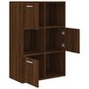 vidaXL Armoire de rangement Ch&ecirc;ne marron 60x29,5x90 cm