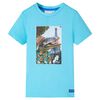 T-shirt pour enfants aqua 104