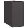 vidaXL Jardini&egrave;re noir 40x80x80 cm acier