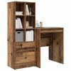 vidaXL Bureau avec tiroir 2 pcs Bois ancien