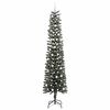 vidaXL Sapin de No&euml;l artificiel Vert 240 cm PVC, plastique et acier