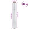 vidaXL Film étirable 6 pcs transparent 20 μm 50 cm x 300 m