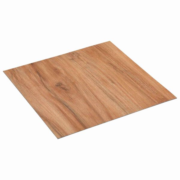 vidaXL Planches de sol 55 pcs Marron 5,11 m&sup2; PVC