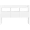 vidaXL Buffet Blanc brillant 105x30x70 cm Bois d’ingénierie