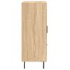 vidaXL Buffet ch&ecirc;ne sonoma 69,5x34x90 cm bois d'ing&eacute;nierie