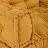vidaXL Coussin de canapé sur palette Jaune tissu