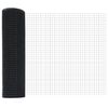 vidaXL Clôture en fil soudé Gris 0,8 x 50 m Acier