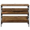 vidaXL Table console Bois ancien 100 x 32 x 75 cm Bois d'ing&eacute;nierie