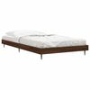 vidaXL Cadre de lit sans matelas ch&ecirc;ne marron 90x200cm bois ing&eacute;nierie