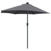 vidaXL Parasol de jardin Anthracite 294 x 150 x 223 cm