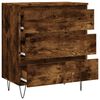 vidaXL Buffet Ch&ecirc;ne fum&eacute; 60x35x70 cm Bois d'ing&eacute;nierie
