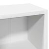 vidaXL Armoires &agrave; CD 2 pcs Blanc 21x16x93,5 cm Agglom&eacute;r&eacute;