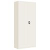 vidaXL Classeur blanc 90x40x200 cm acier