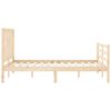 vidaXL Cadre de lit sans matelas 120x200 cm bois de pin massif