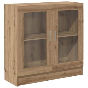 vidaXL Biblioth&egrave;que ch&ecirc;ne artisanal 82,5x30,5x80 cm bois d'ing&eacute;nierie