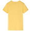 T-shirt pour enfants ocre clair 140