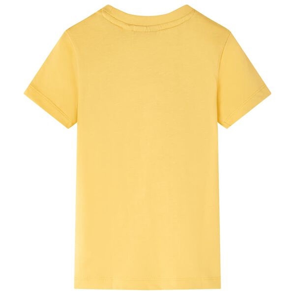 T-shirt pour enfants ocre clair 140