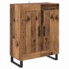 vidaXL Haut Armoire Bois ancien 69,5 x 34 x 180 cm Bois d'ing&eacute;nierie