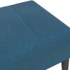 vidaXL Repose-pied bleu 77x55x31 cm velours
