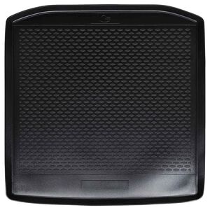 vidaXL Tapis de coffre Noir TPE