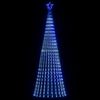 vidaXL Sapin de No&euml;l &agrave; LED 475 LED bleu 247 cm