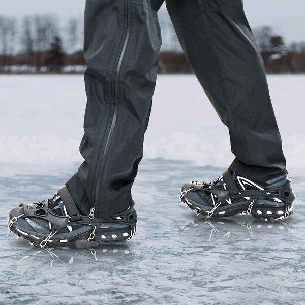 vidaXL Crampons pour chaussures Noir M