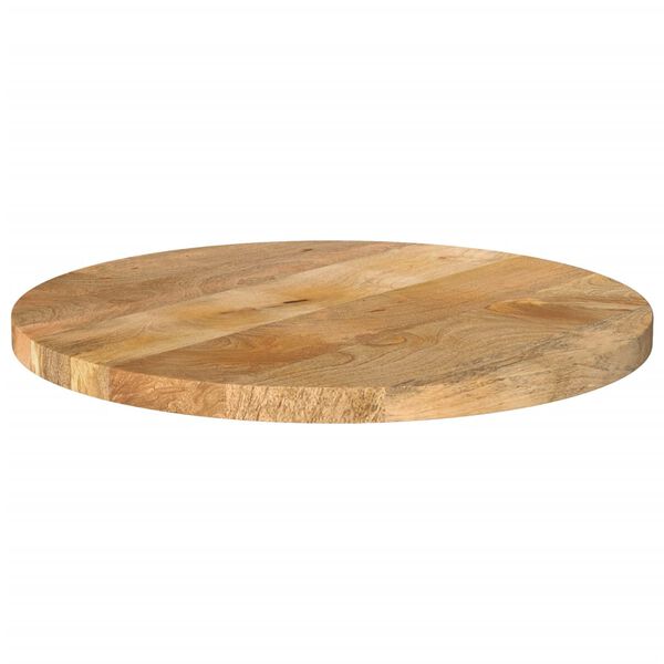 vidaXL Dessus de table &Oslash; 60x2,5 cm rond bois de manguier massif