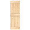 vidaXL Porte NARVIK Naturel 70 x 210 cm Bois de pin massif
