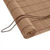 vidaXL Store enrouleur Marron 160 x 160 cm Bambou