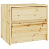 vidaXL Table de chevet 40x30,5x35,5 cm Bois de sapin solide