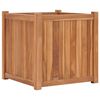 vidaXL Lit sur&eacute;lev&eacute; 50x50x50 cm Bois de teck solide