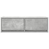 vidaXL Meubles TV 2 pcs gris b&eacute;ton 80x31x25,5 cm bois d'ing&eacute;nierie