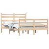 vidaXL Cadre de lit sans matelas bois de pin massif 120x200 cm
