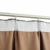 vidaXL Rideaux occultants avec crochets 2 pcs Taupe 140x175 cm